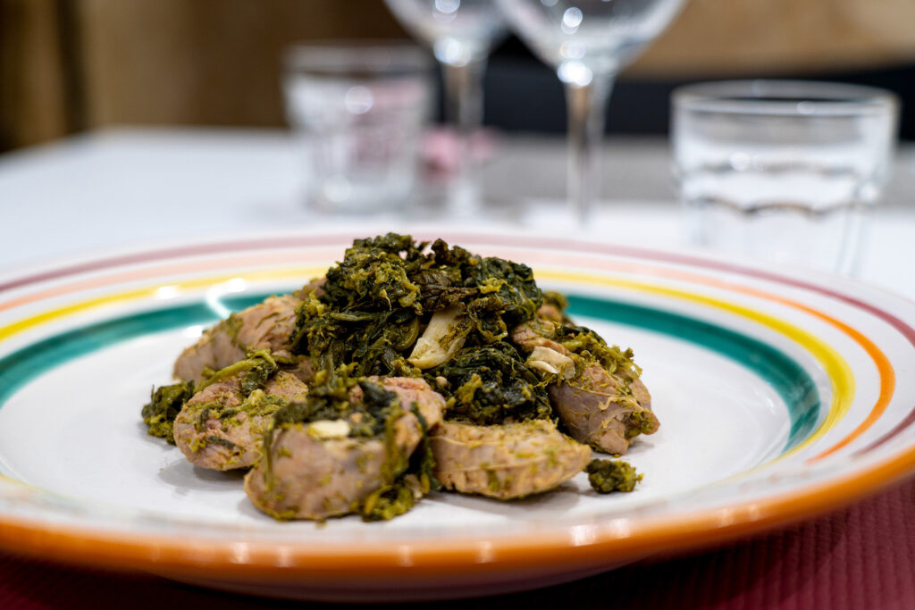salsiccia e broccoli